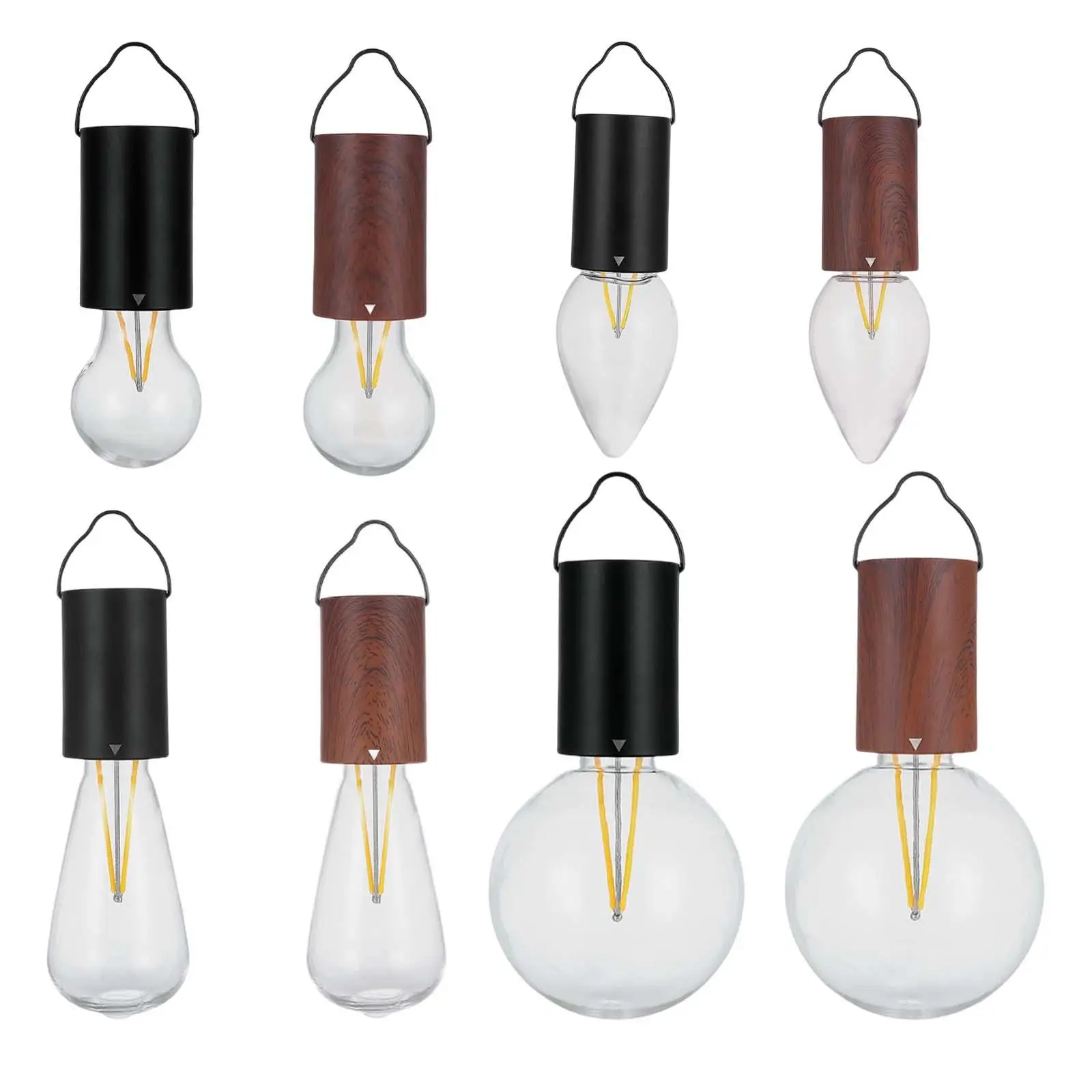 

Camping Lantern USB Rechargeable Waterproof Flashlight Hanging Battery Powered Tent lamps bulbs for Backpacking Hiking Garden