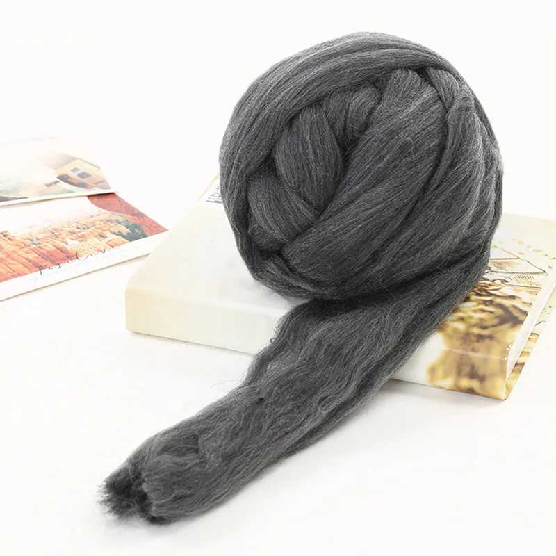 Ручное вязание Spin Coarse Thread Diy Pet Nest Толстая массивная пряжа Хлопковая шерсть Трубка
