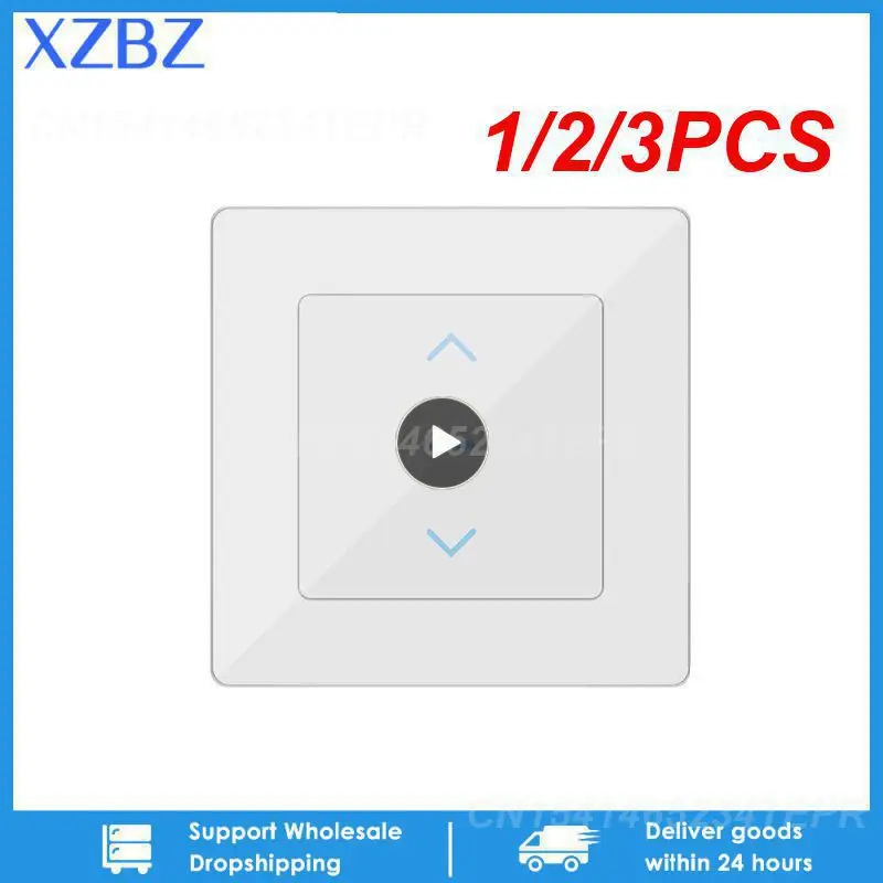 

1/2/3PCS Tuya WiFi Smart Switch,Roller Blinds Shutter Electric Touch Switch Remote Control works Alexa home Alice