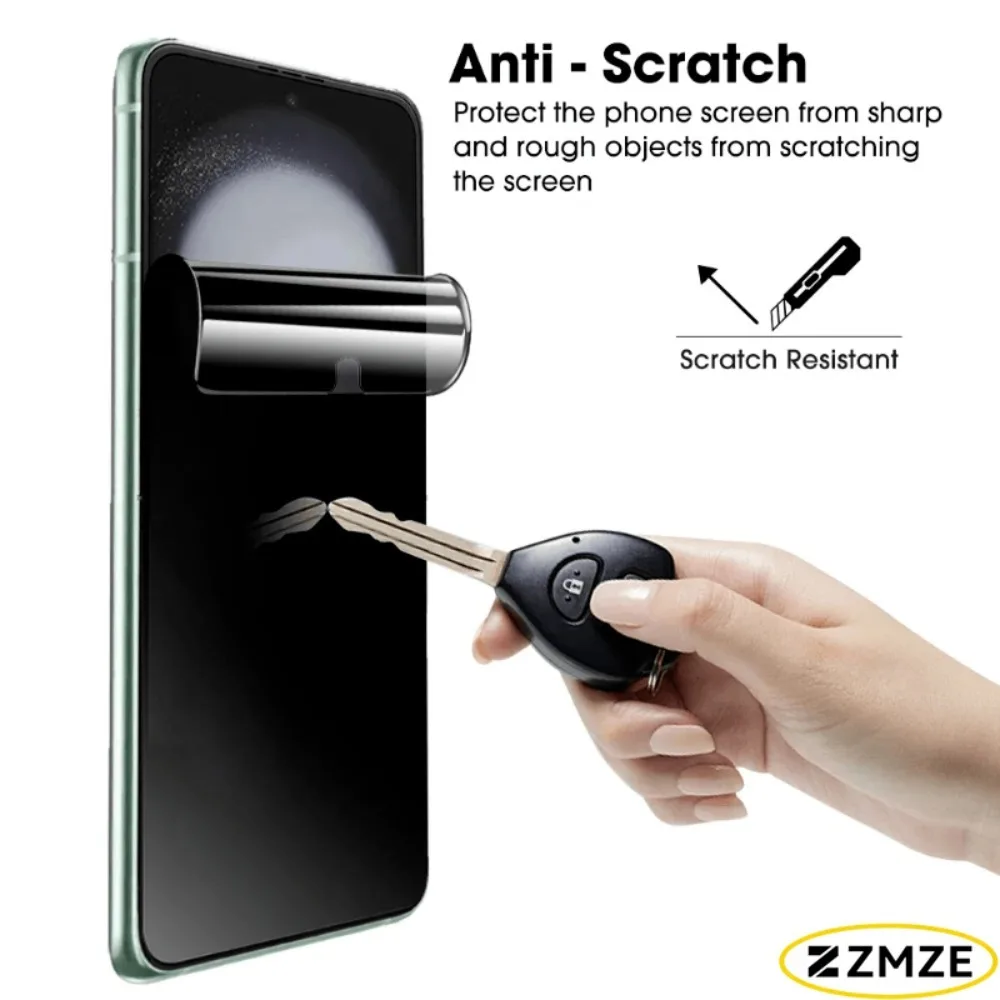Фото 4 шт. для Infinix Note 60 50 40 30 10 Pro+ 60 Ultra 50S 50X 40S 40X 30 VIP 30i, глянцевые защитные пленки для экрана с функцией защиты конфиденциальности, гидрогелевая пленка №4