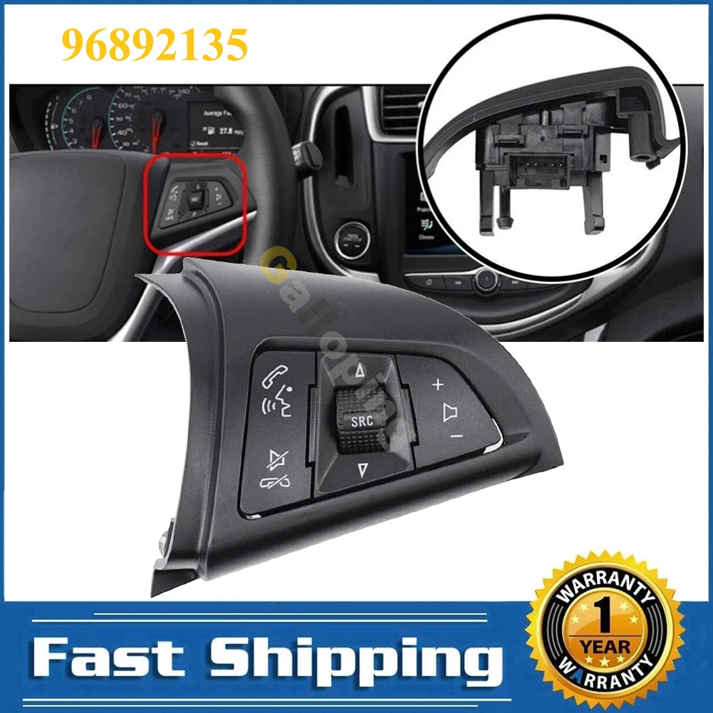 

Для 2012-2018 Chevrolet Sonic Trax автомобильный руль правая многофункциональная кнопка переключатель регулировки громкости телефона детали 96892135