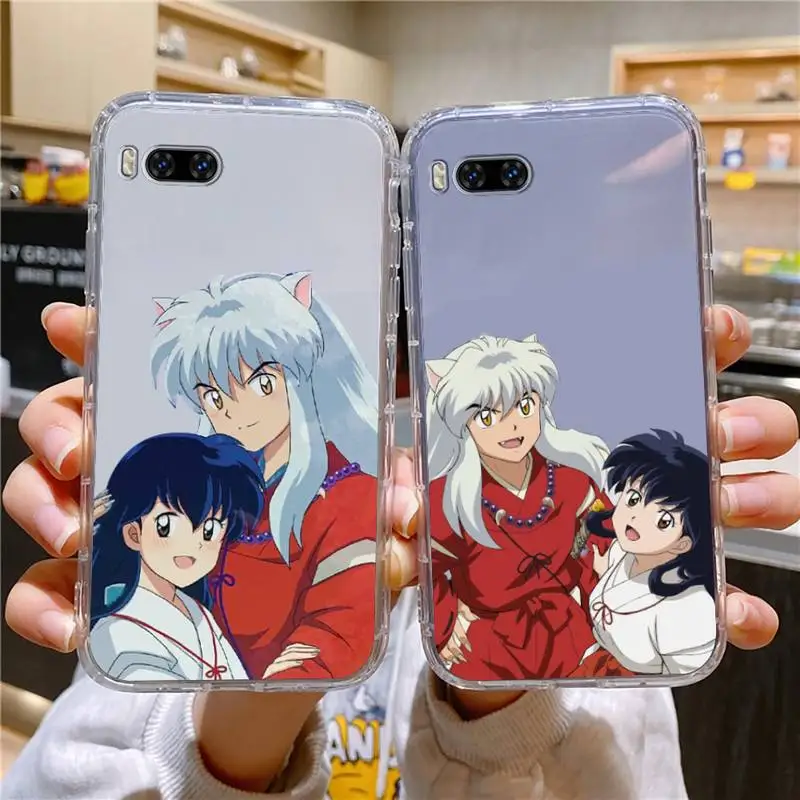 

Cartoon Inuyasha Higurash Phone Case For Huawei Mate P10 P20 P30 P40 P50 Smart Z Honor 50 60 70 Pro Lite Transparent Case