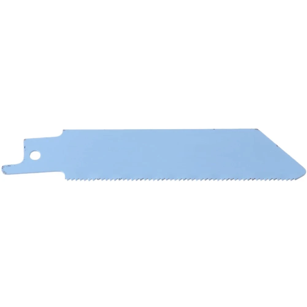 5pcs Saw Blade S522EF 100mm BIM Reciprocating Saw Blade 1.4mm Pitch Cutting Metal Board Cutters Woodworking