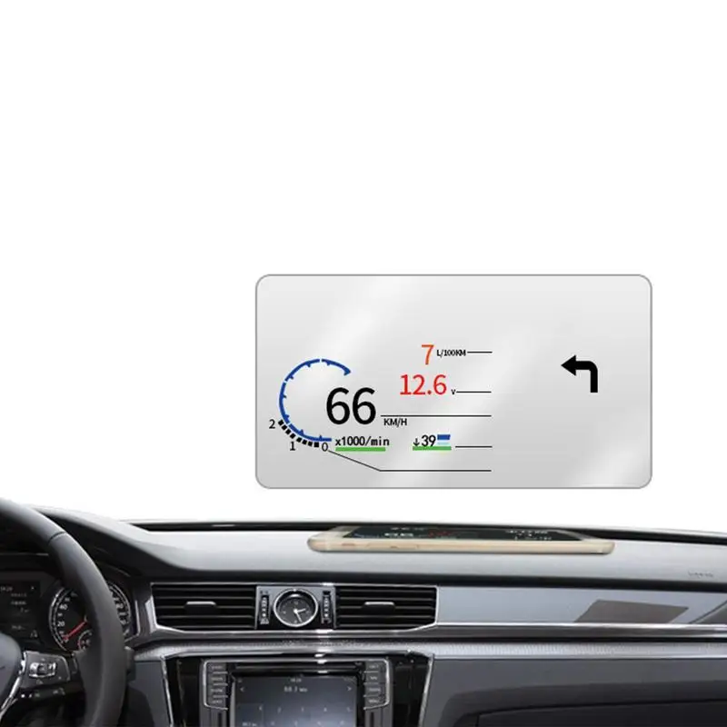 

Heads Up Display Car HUD Window Reflective Film Windshield Reflective Screen Transparent Head-Up Display For Car HUD Reflective