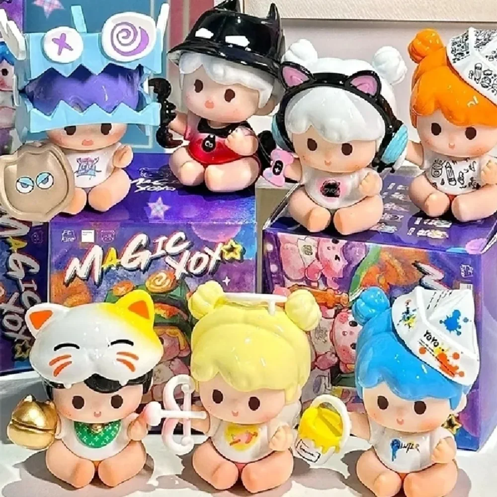 Yoyo универсальная серия мини слепая коробка модные игрушечные фигурки кавайная