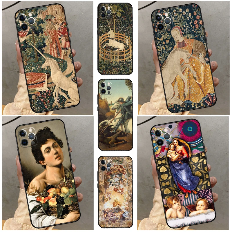Фото Чехол для Huawei Nova 8i 3i 7i 11i 12i 9 10 SE Y73 Y90 Y70 Y72 Y61 Y91 P30 P40 Lite P60 Pro с рисунком в стиле ренессанс №1