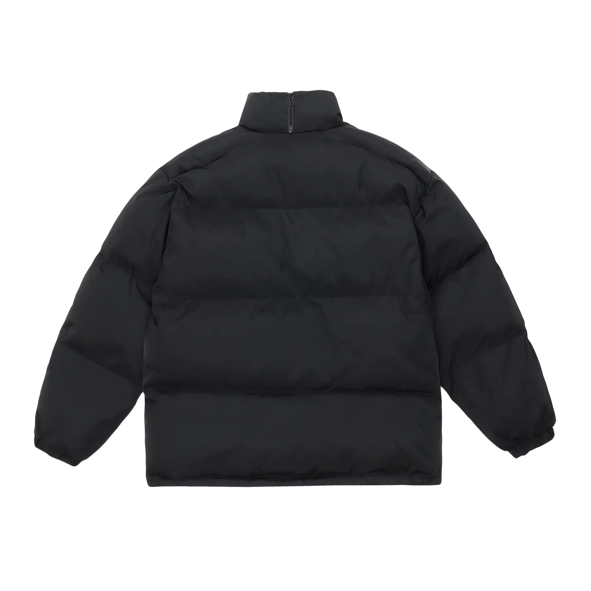 Simple and Thick Zipper Padded Jacket Warm Coat 2022 Autumn Winter Street Trend Ins Cotton Coat Men and Women