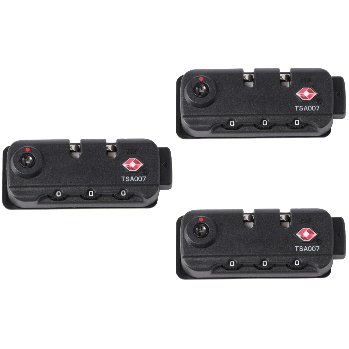 

Lock Luggage Locks Tsa Approved Zipper 3 Locker Pocket Padlock Digits Accessoriestravel Box Customs Master