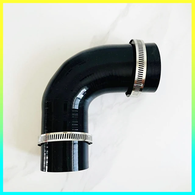 

Универсальный силиконовый шланг, 90-градусный разъем, автомобильный интеркулер, турбо-впускная труба, соединитель, красный, черный, разные размеры