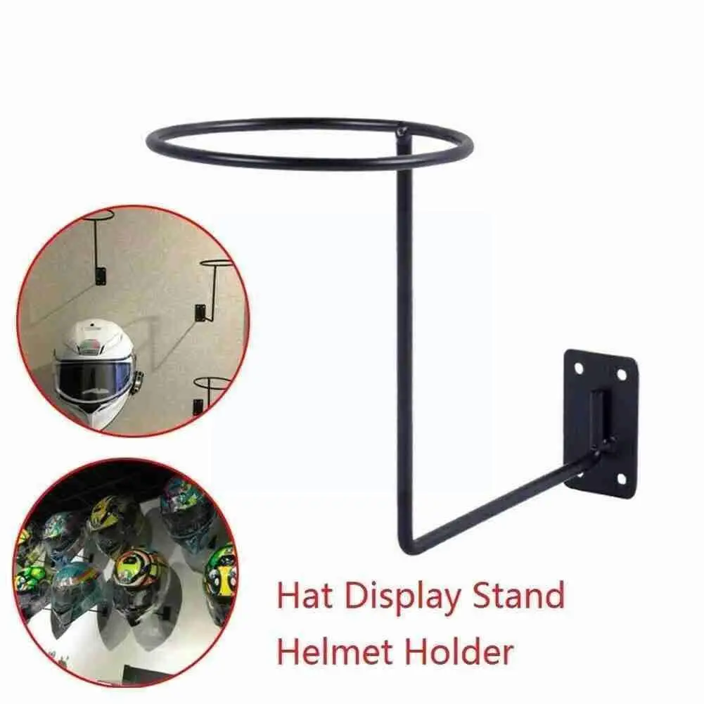 

1pcs Motorcycle Helmet Holder Hanger Rack Wall Mounted Helmet Hook Organizer Motorcycle Cap Accessories Hook Stand H L4g8
