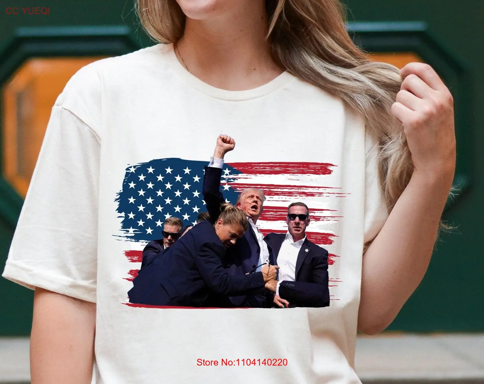 Футболка Trump 2024 Дональд Травмы хочу жить для президента сильная с длинными или