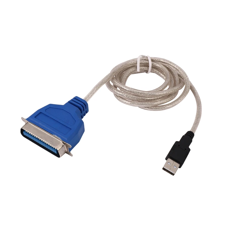

Usb To Cn36 Ieee1284 Parallel Port 36 Pin Usb2.0 Print Adapter Converter Printer Cable 1.5M 5Ft 12Mbps For Tablet Pc