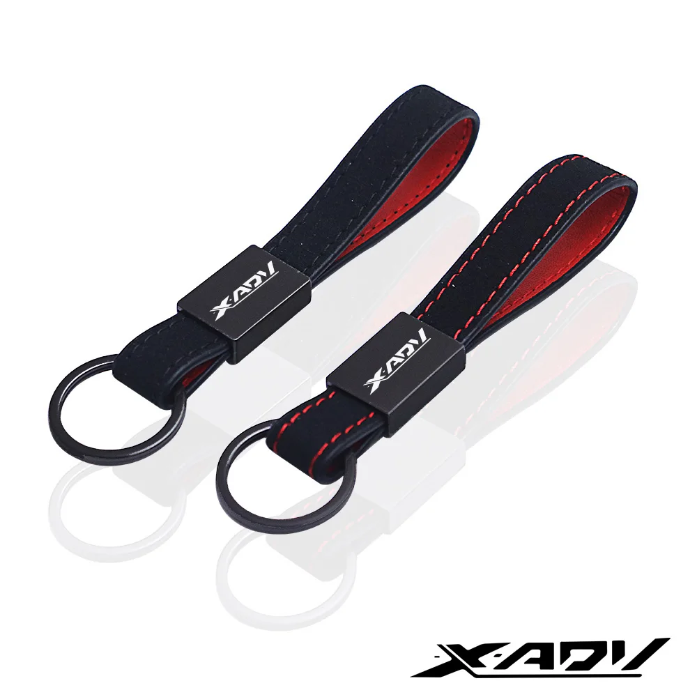 Motorcycle for honda xadv x-adv 745cc 750 750cc 150 first look motorcycle key chain leather keychain Car Accessories