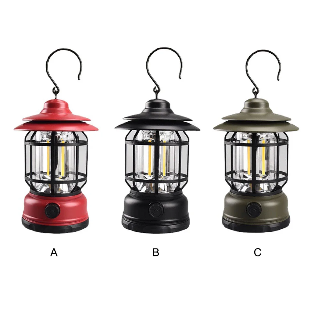 

Lantern Outdoor Patio Hanging Adjustable Tent Light Battery Operated Lamp