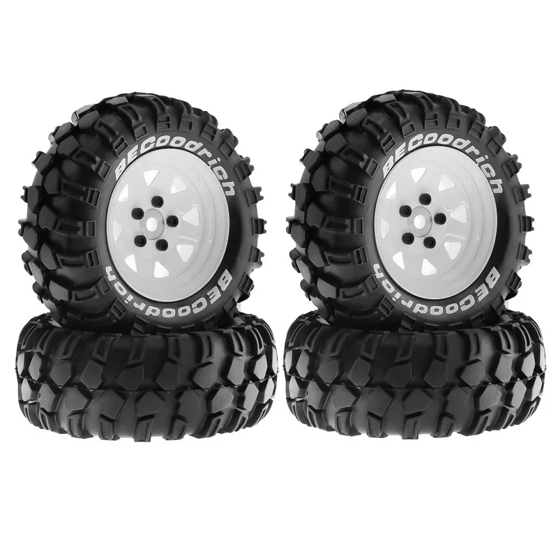 4 шт. 93 мм металлический 1 9-дюймовый обод колеса с бусинами набор резиновых шин для