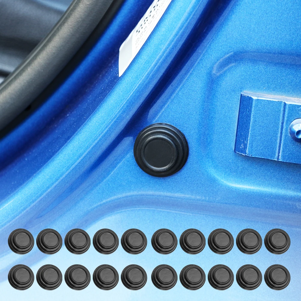 20pcs Car Door Closing Anti-shock Anti-collision Pad Sticker for BMW Audi Toyota Peugeot Suzuki Citroen Fiat Skoda - купить по