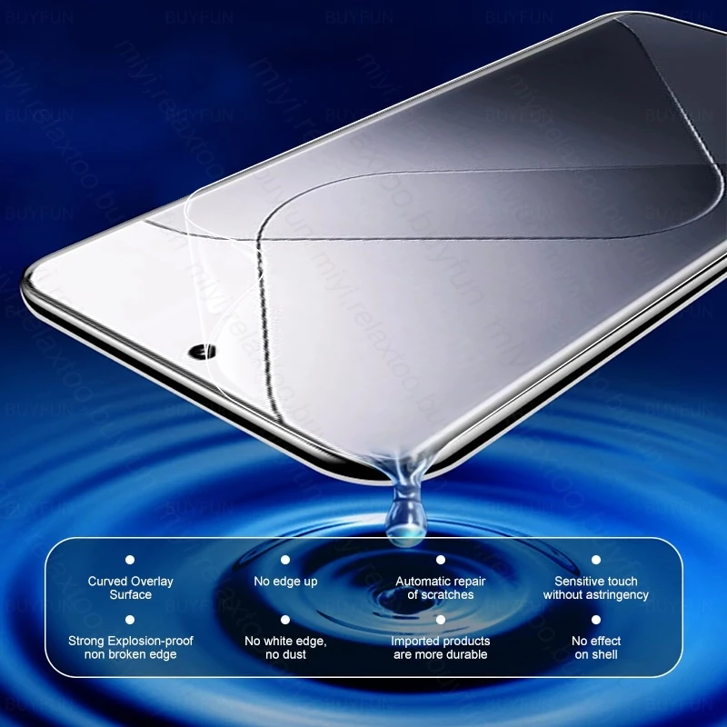 999D мягкая Гидрогелевая пленка для Xiaomi 14 Pro 5G 23116PN5BC 6 73 &quotстекло камеры Xiaomi14 Xiomi Mi14 Mi