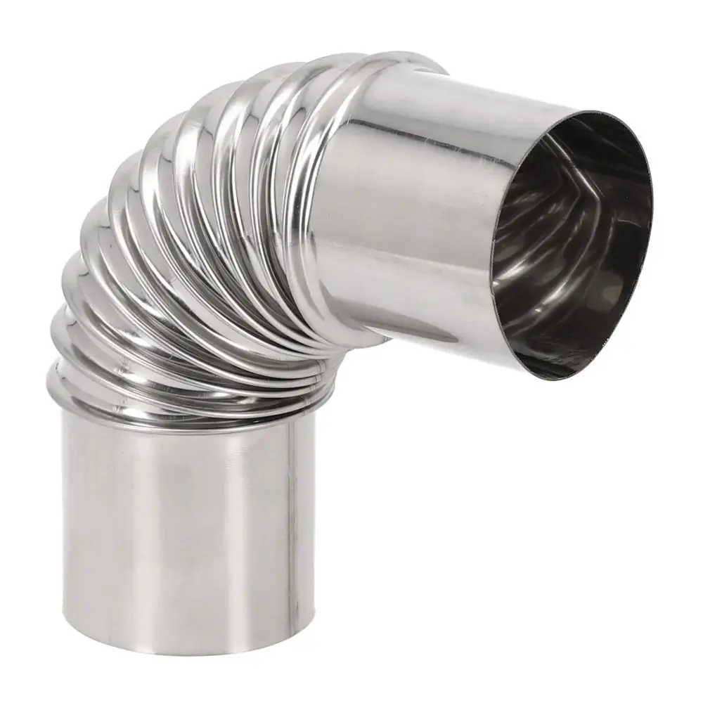 1 шт. 50/60/70/80/90/100 мм угловая труба 90 градусов налокотник газовый водонагреватель