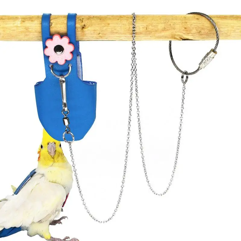 

Bird Diaper Washable Bird Harness Parrots Nappy Small Pet Birds Flight Suit Adjustable Poultry Duck Supplies Chicken Accessories