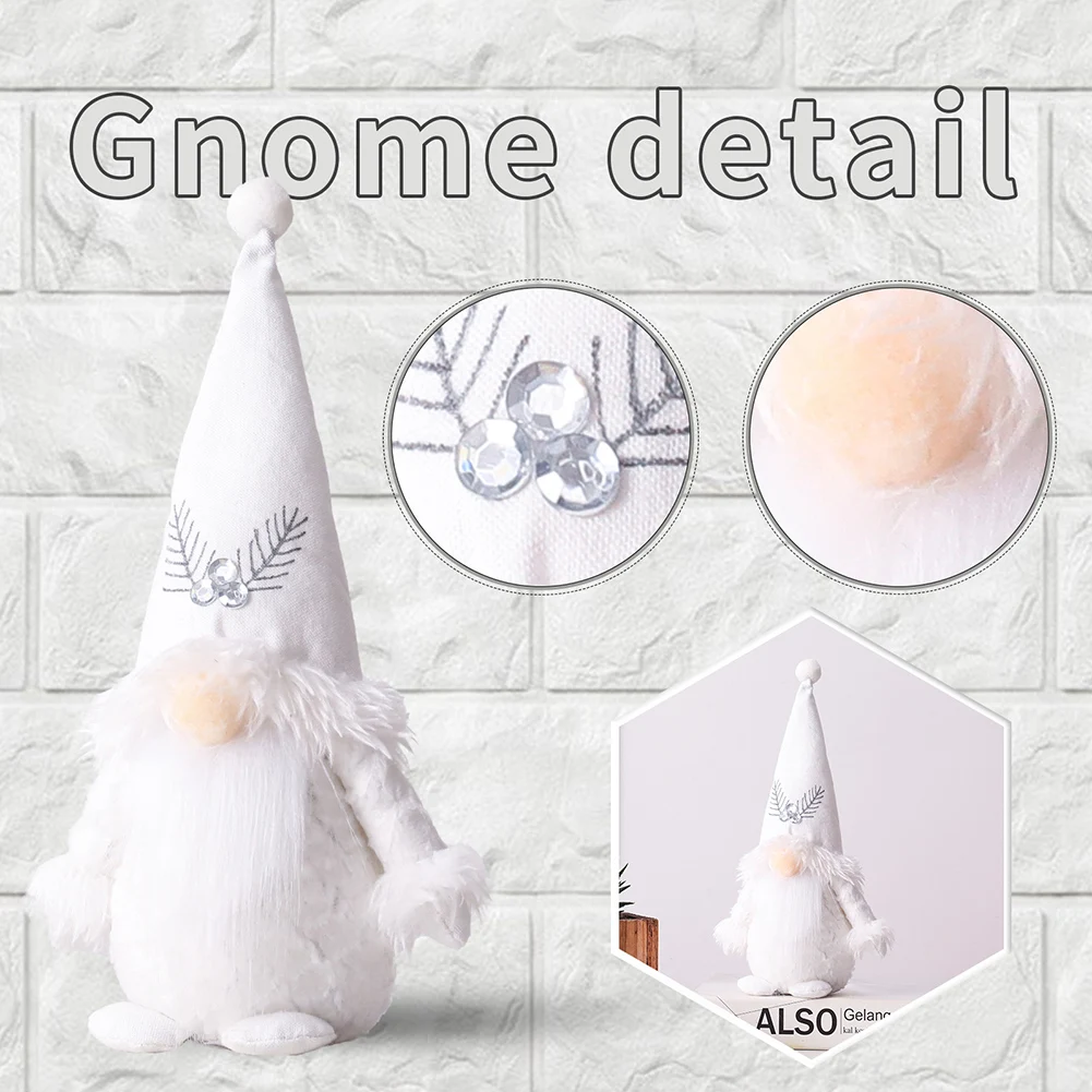 Рождественская безликая кукла кукла-гном Украшение рождественской елки