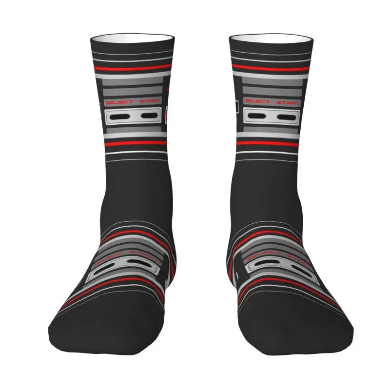 

Retro Gamer Controller Dress Socks Men Women Warm Fashion Video Game Gaming Gamepad Crew Socks