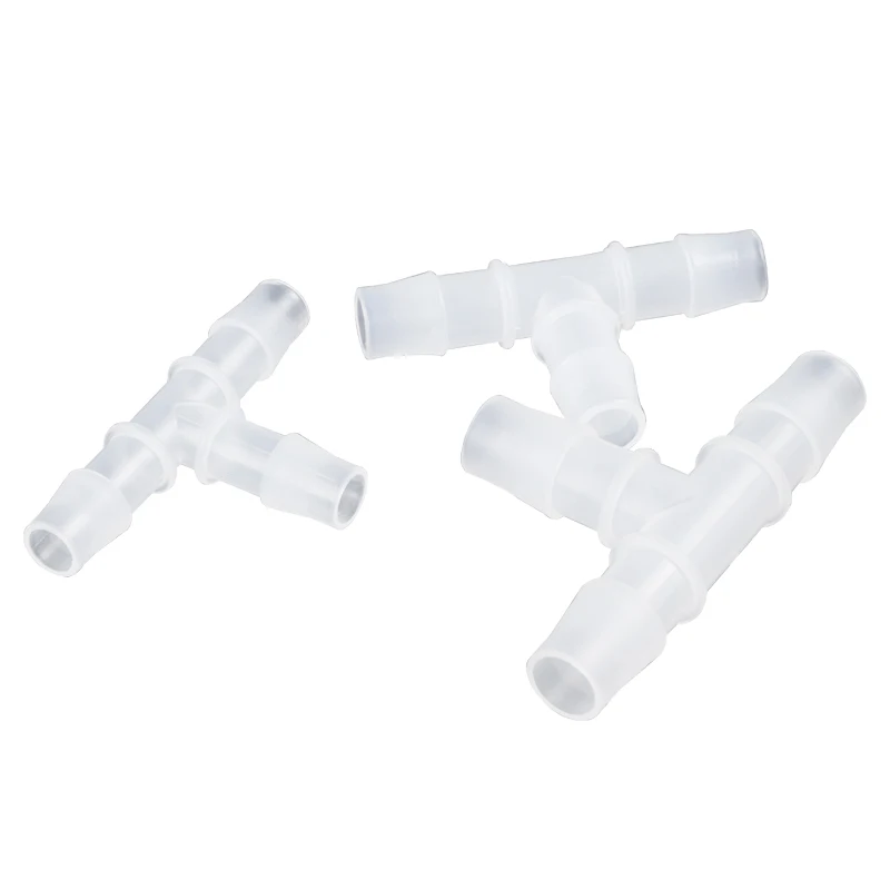

10pcs Quick Coupling Hose Tee Y Shape Connection Connector 3 Way Equal RO Water Plastic Pipe Fitting 1-20mm 8mm 6mm