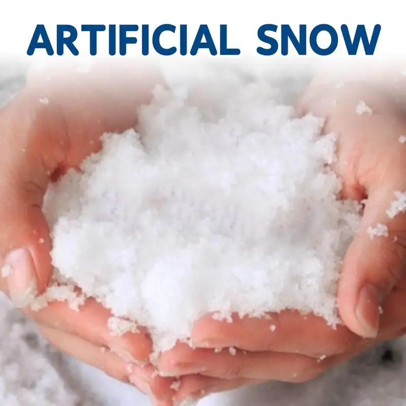 50 г поддельное украшение снега мгновенная искусственная снежинка для украшения