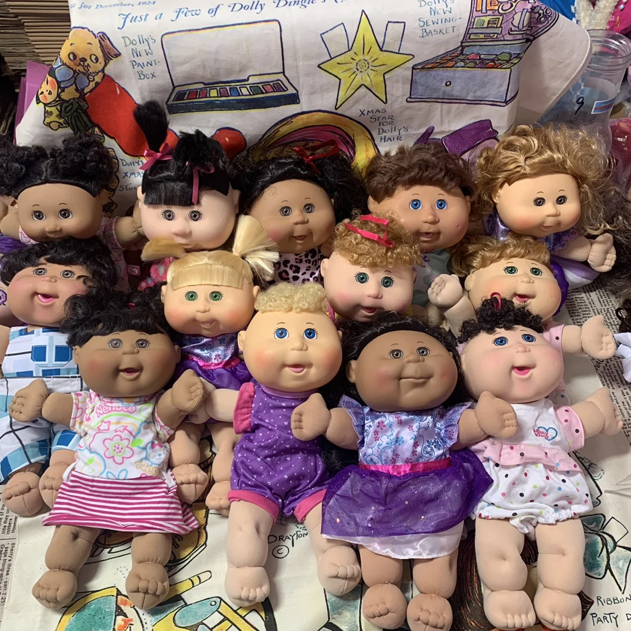 Original Cabbage Patch Kids Holiday Cpk Doll Sets Toys Celeb