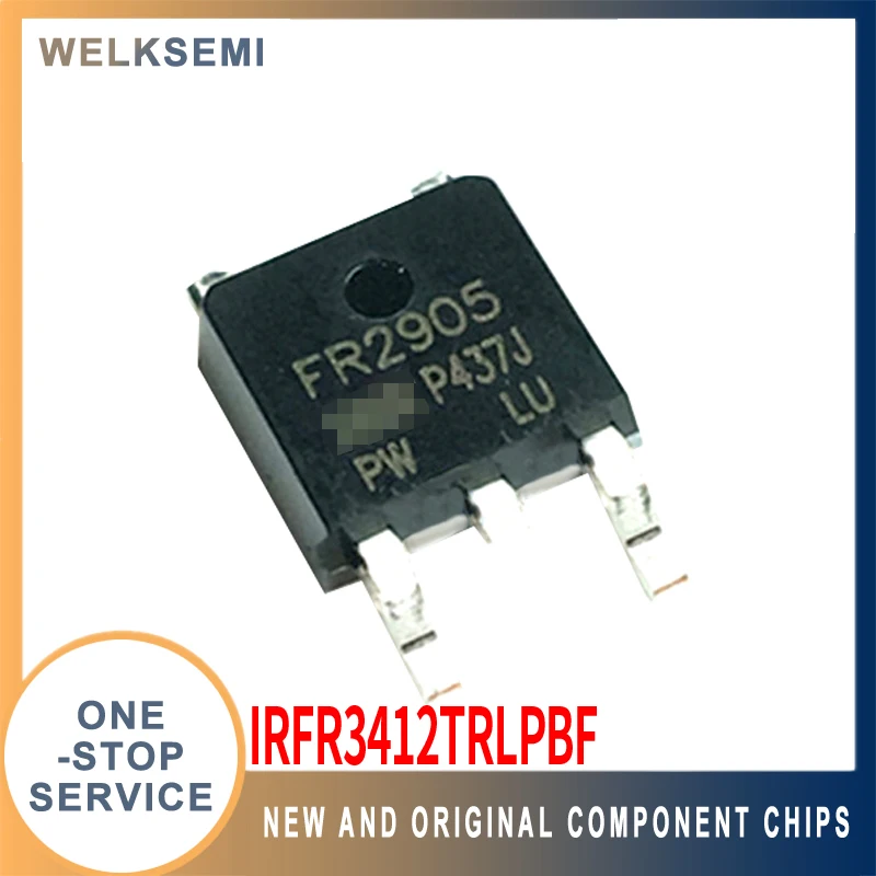 

Транзистор с полевым эффектом IRFR3412TRLPBF DPAK (MOSFET), новый оригинальный подлинный универсальный заказ