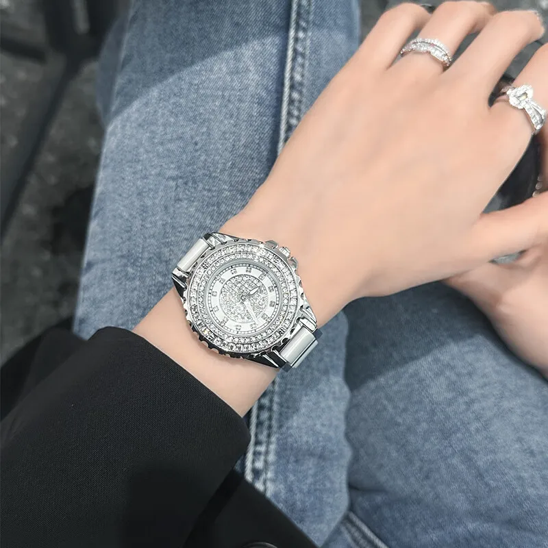 Quartz wrist watches luxury women diamond watch girl watch new in women's watches free shipping