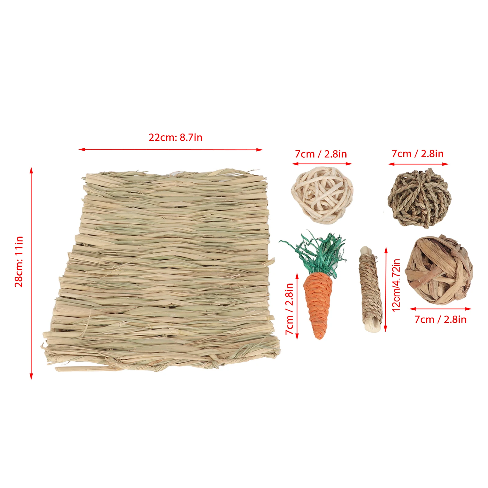 Набор Жевательных Игрушек Для Хомяков Тканевые Жевательные Игрушки Ручной