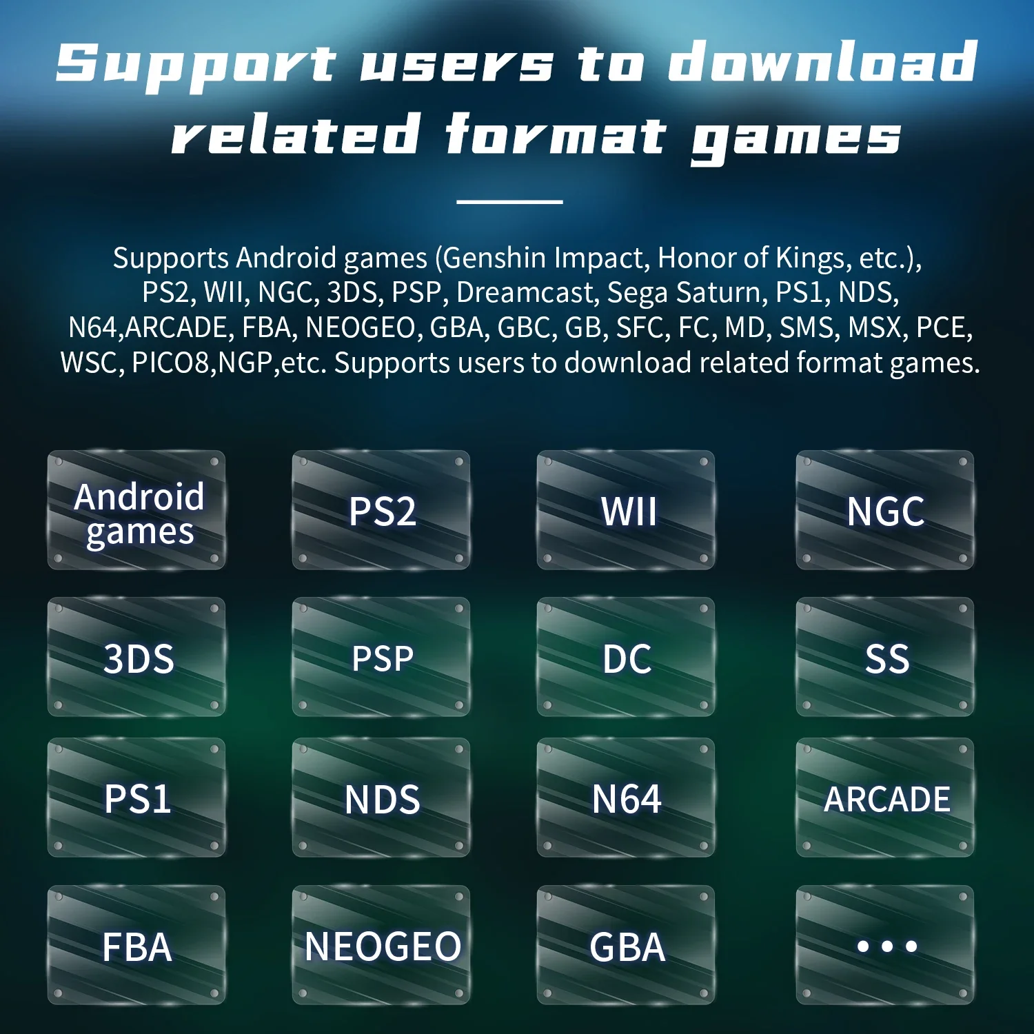 ANBERNIC RG Cube Ретро игровая консоль Android 13 Unisoc T820 64-битный игровой плеер 4 0-дюймовый IPS