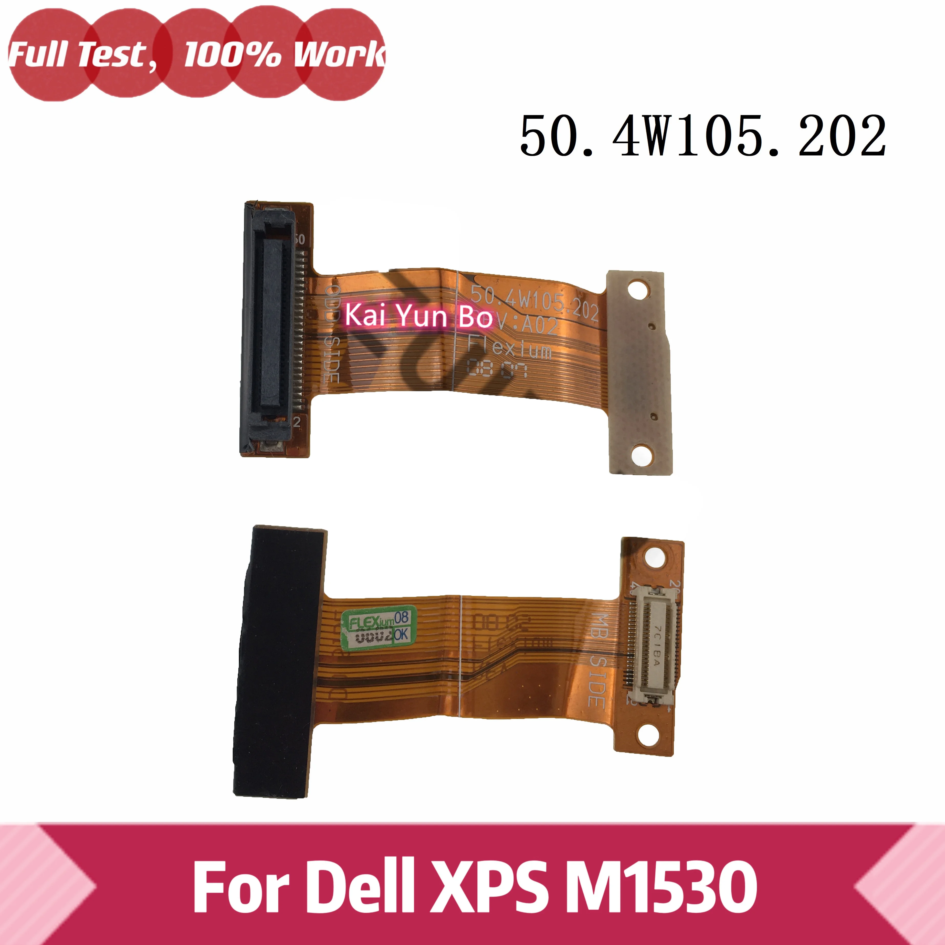 

Подлинный оптический привод для ноутбука Dell XPS M1530 Series, кабель с отверстиями 50.4W105.201 50.4W105.202 100%, протестирован