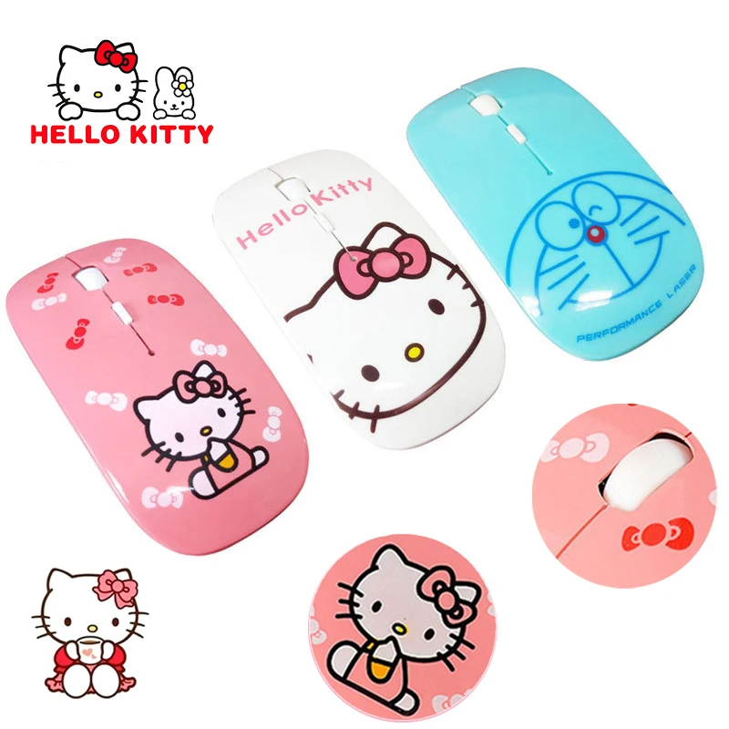 Мини-мышь Hello Kitty беспроводная с поддержкой Bluetooth и USB |