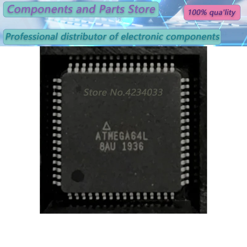 

1-10PCS ATMEGA64L-8AU ATMEGA64L-8A ATMEGA64 QFP NEW100% ATMEGA 64L-8AU