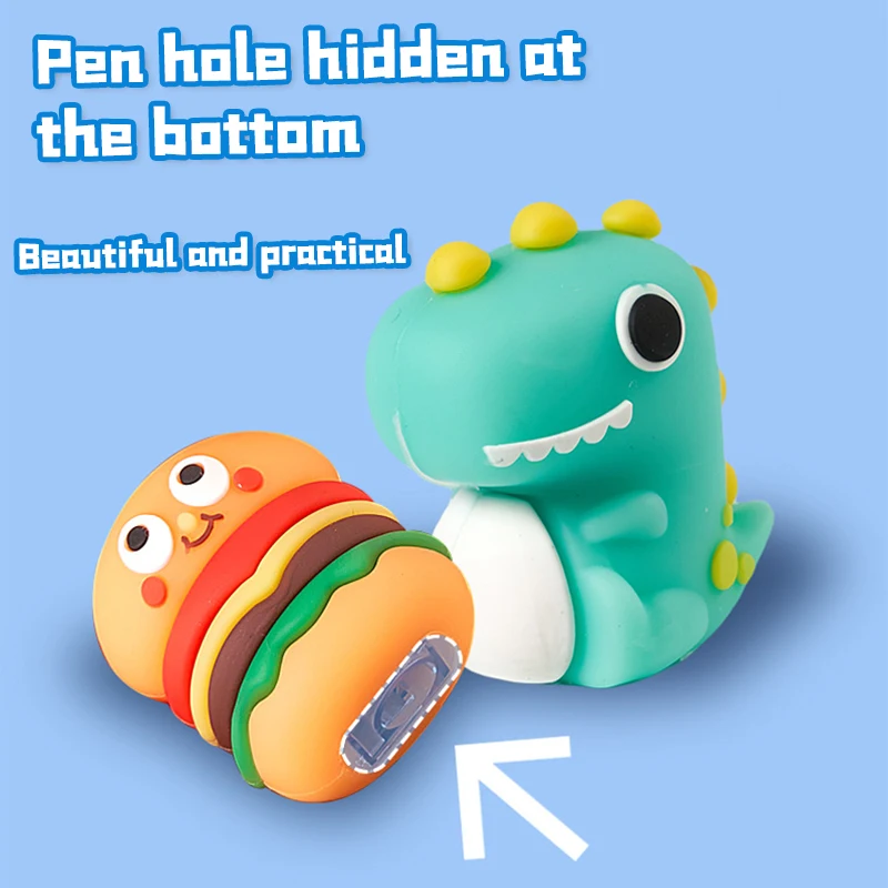 2 шт. точилка для карандашей с милой пандой креативная имитация еды ручной
