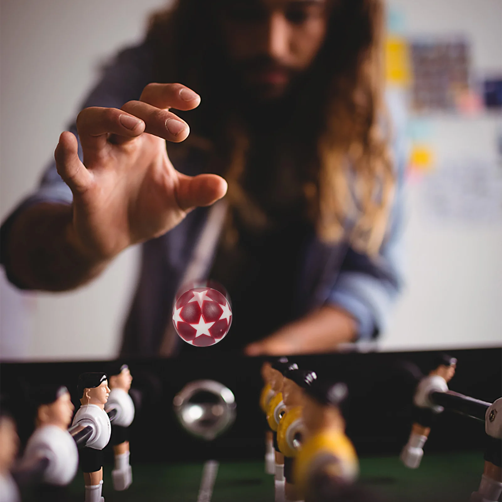 10 шт. футбольный автомат пластиковый настольный футбол игрушка настольные