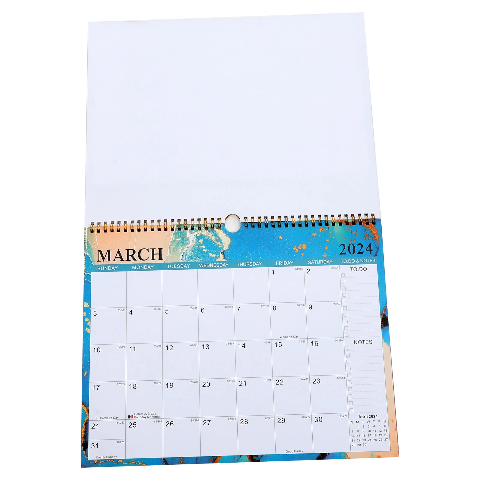

Подвесной календарь для маленькой комнаты, настольные календари для ежедневного использования, для офиса, ежемесячный большой домашний бумажный прочный для свидания, 2024