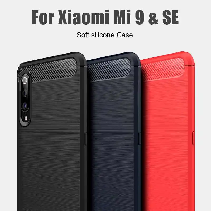 

Nonmeio Shockproof Soft Case For Xiaomi Mi 9 Pro SE Phone Case Cover