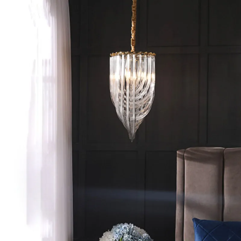 Новая модная роскошная люстра с роскошным светом американский ресторан