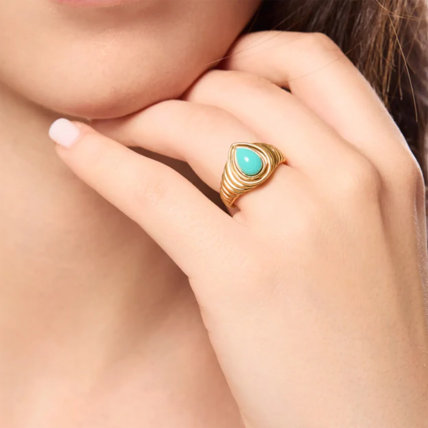 DPLAOPA 100% стерлингового серебра 925 пробы регулируемое женское открытое кольцо с