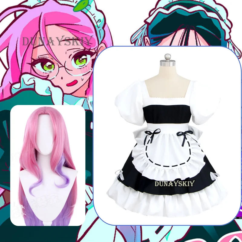 Anime ALIEN STAGE Mizi Cosplay Dress Sua Costume Stage IDOL Performance Lolita Halloween Women Evening Party Outfit
