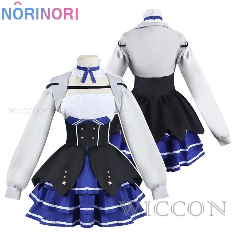 Doki Bird Dokibird Косплей 2024 Vtuber Костюм Cos Nijisanji Селен Тацуки Новый наряд Полный комплект