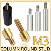 m3 brass standoff round bakelite column 304 stainless steel screw main board copper spacer welding thread thimble isolation stud