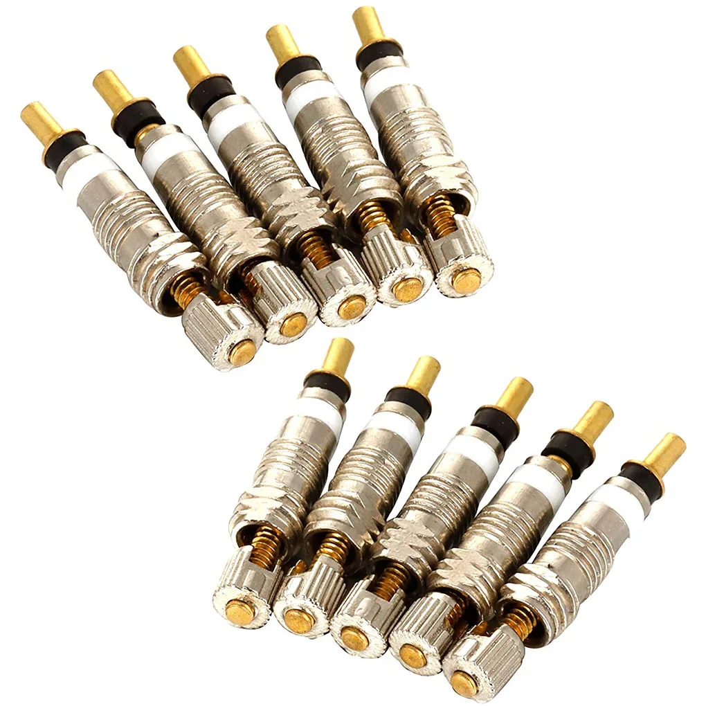 

Mountain Bicycle Valve Core Replaceable Part Aluminum Alloy Repairing Tool Set Attachment Replacement for Continental