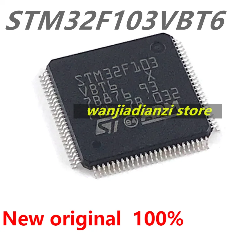 

Импортированный из STM32F103VBT6 vbt6 103 128 k флэш 32-битный микроконтроллер чип ST, микрокомпьютер с одним чипом STM32chips 32F103VBT6