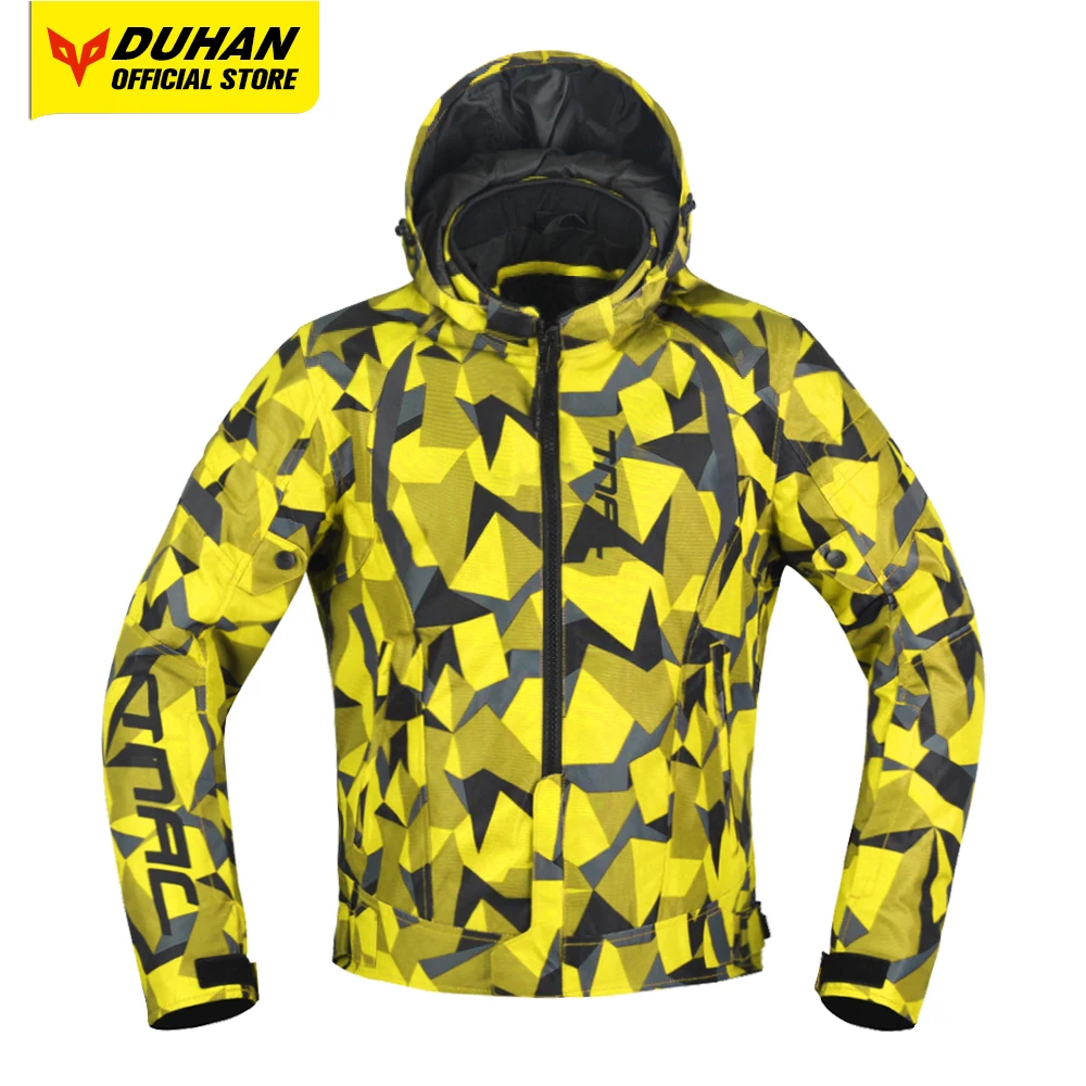 

Waterfroof Motorcycle Jackets Men Motocross Racing Jacket Breathable Motorbike Riding The Four Seasons Moto Reflective Clothes