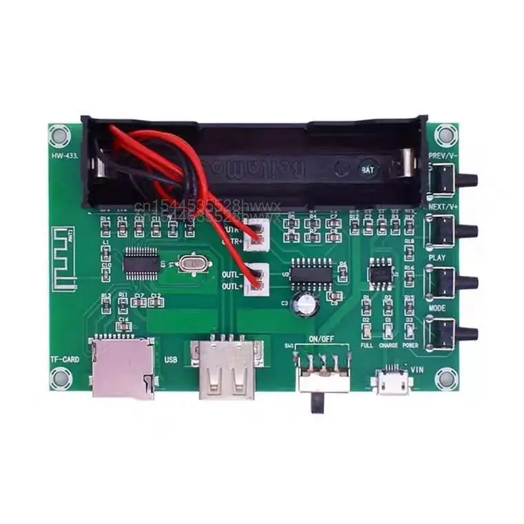 Bluetooth-усилитель 5 Вт * 2 USB TF-карта | Электронные компоненты и принадлежности