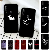 fhnblj goth vampire bat gothic grunge phone case for huawei honor 10 i 8x c 5a 20 9 10 30 lite pro voew 10 20 v30