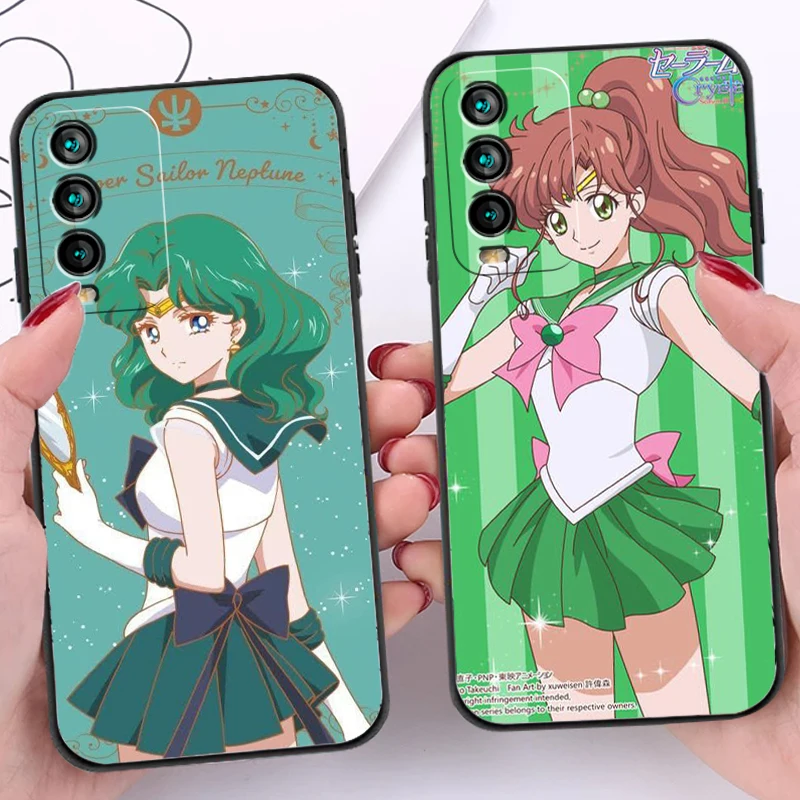 

Мультяшные чехлы для телефонов с Сейлор Мун для Xiaomi Redmi 9AT 9 9T 9A 9C Redmi Note 9 9 Pro 9S 9 Pro